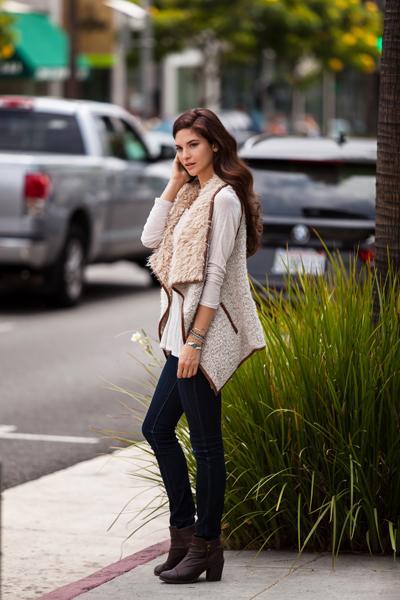 "Once Upon A Time" Fur Vest