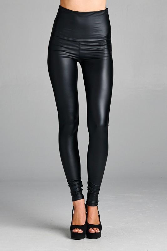 "The Night Walker" Faux Leather Leggings