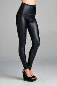 "The Night Walker" Faux Leather Leggings