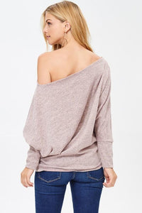 "More Than You" Dolman Top (Blush)