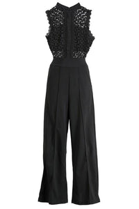 "Refine And Poise" Crochet Jumpsuit