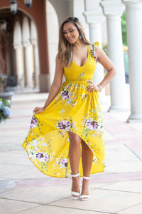 "Bounded By Florals" Maxi Dress