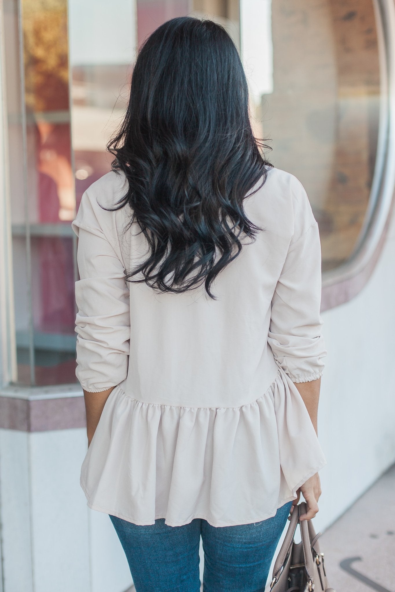 "Return To Me" Ruffle Top