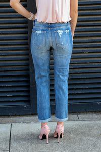 "Turn The Page" Boyfriend Jeans