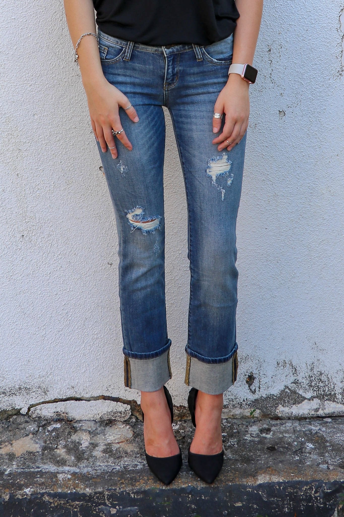"Truth Be Told" Straight Jeans