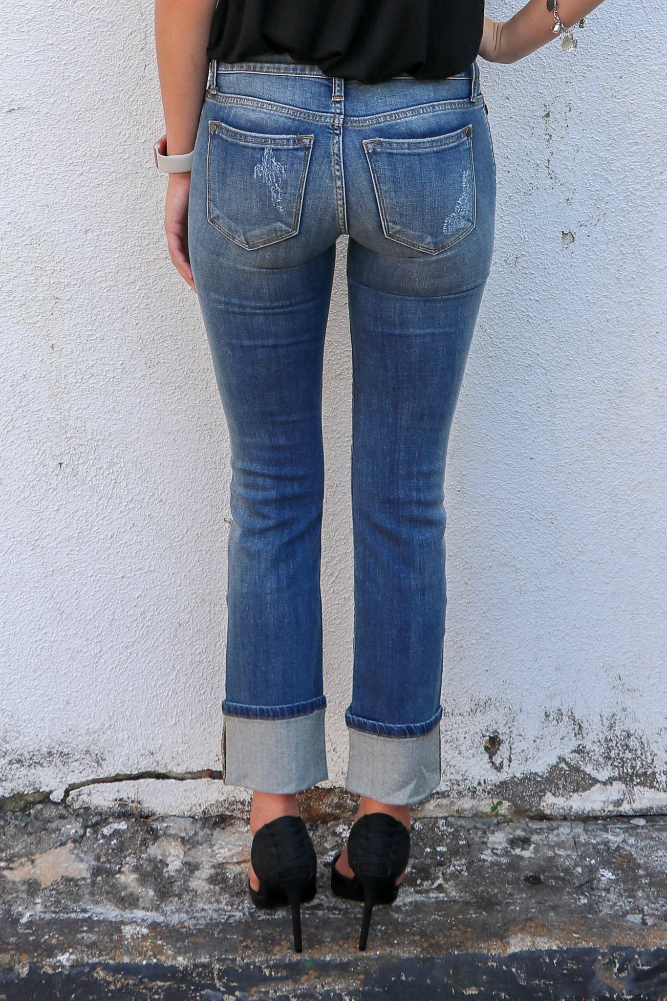 "Truth Be Told" Straight Jeans