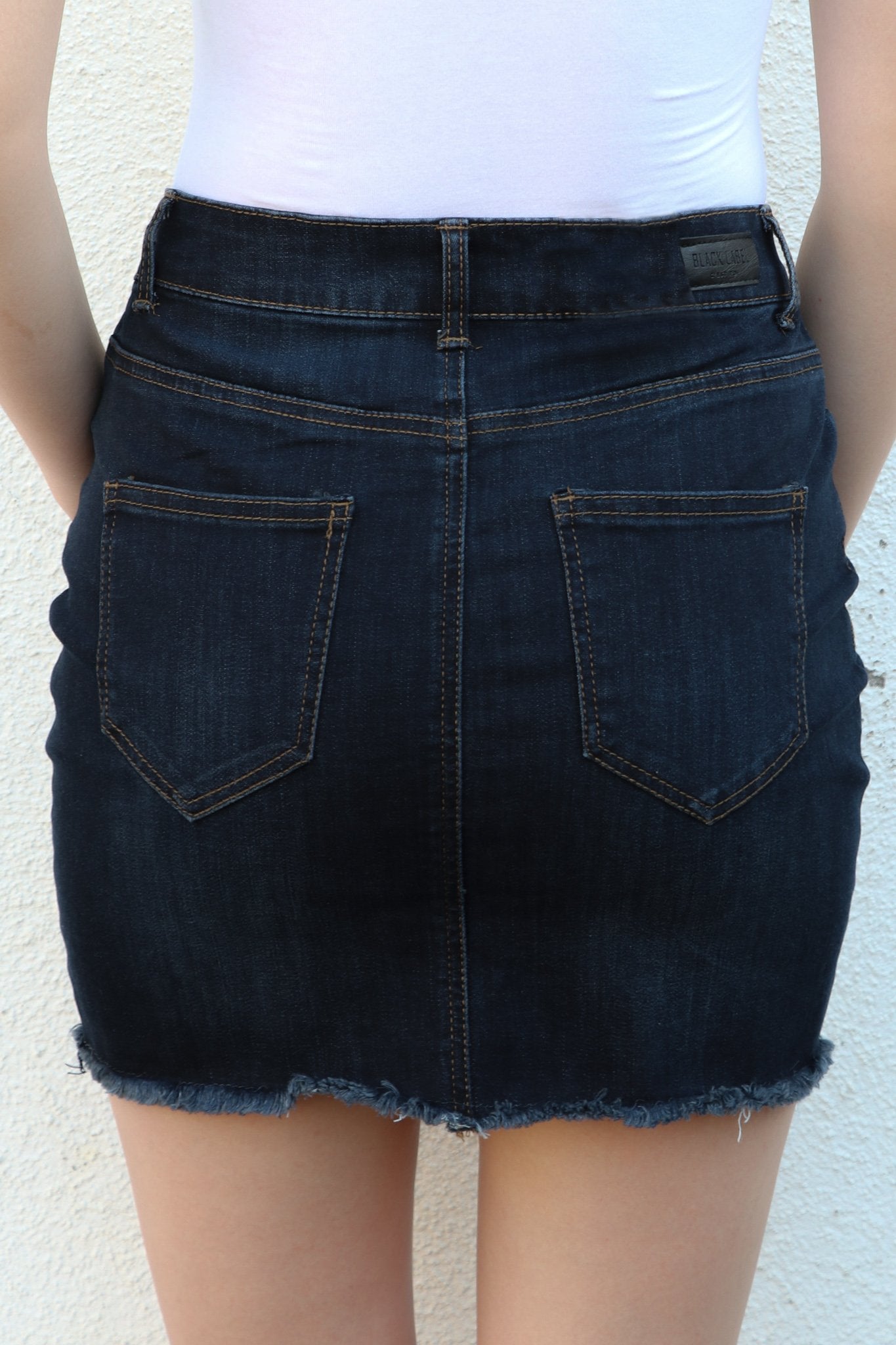 "Stay By Me" Denim Skirt