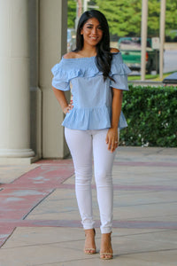 "The Baby Doll" Off Shoulder Top