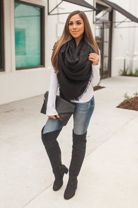 Harvest Season Scarf (Black)