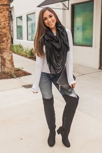Casual Affair Scarf (Black)