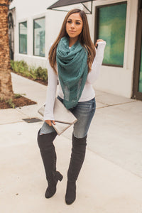 Casual Affair Scarf (Teal)