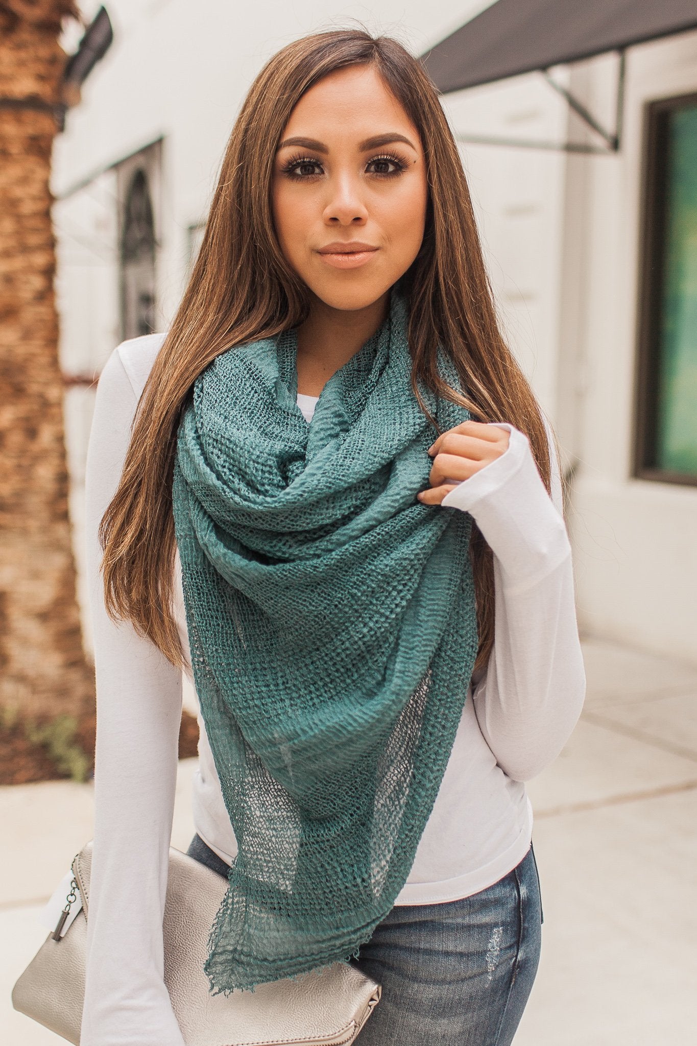 Casual Affair Scarf (Teal)