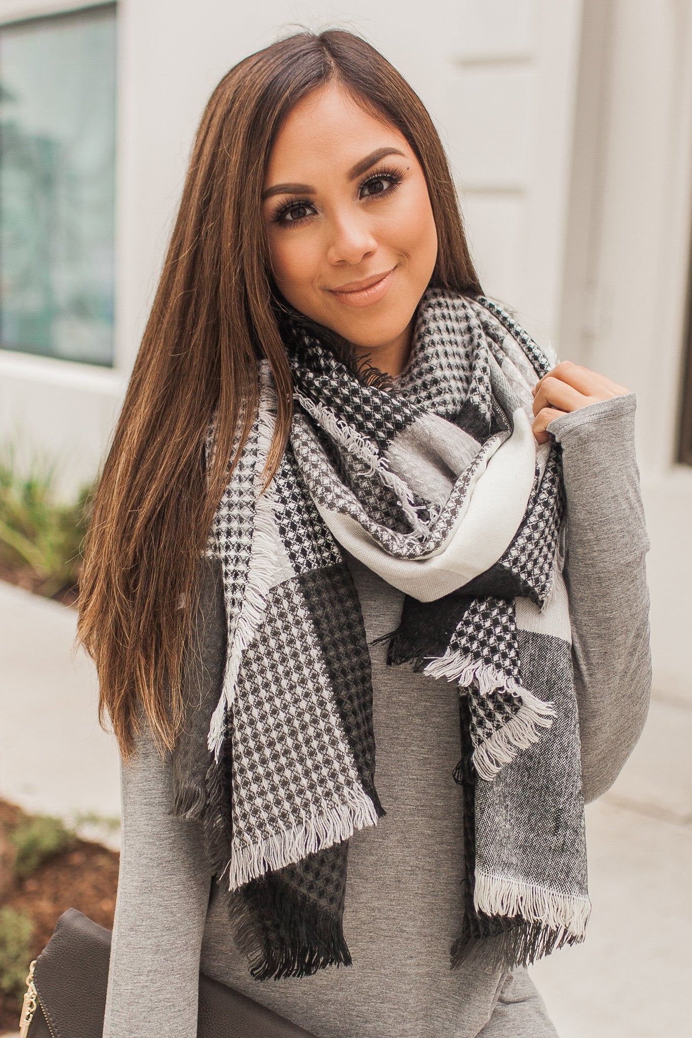 Snow Flurries Scarf