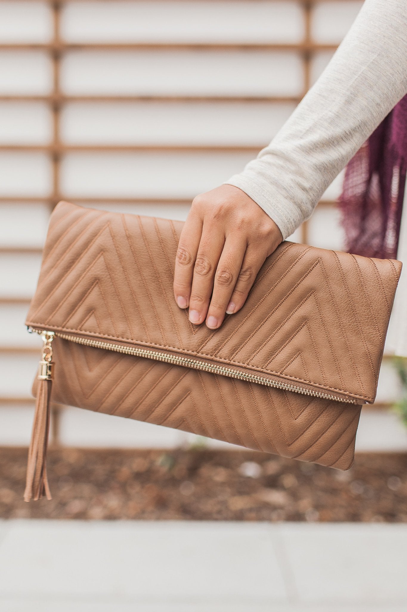 Camille Foldover Clutch