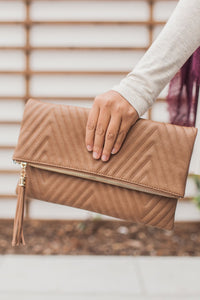 Camille Foldover Clutch