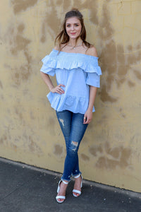 "The Baby Doll" Off Shoulder Top