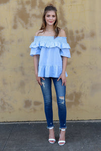 "The Baby Doll" Off Shoulder Top
