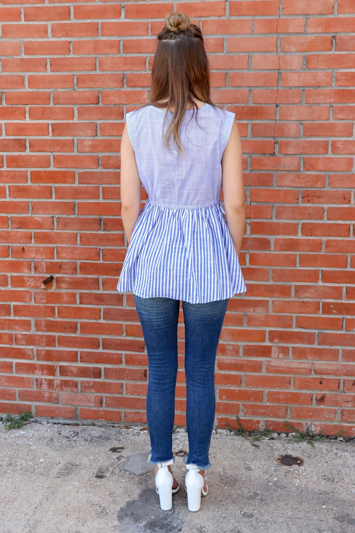 "Chic Like Me" Tunic Top (Blue)