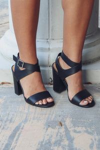 All Figured Out Chunky Heel