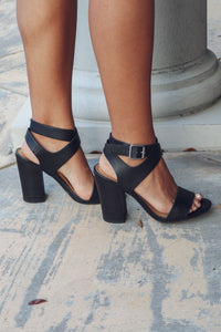 All Figured Out Chunky Heel