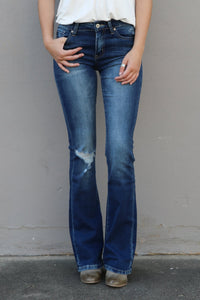 "Without A Care" Bootcut Jeans