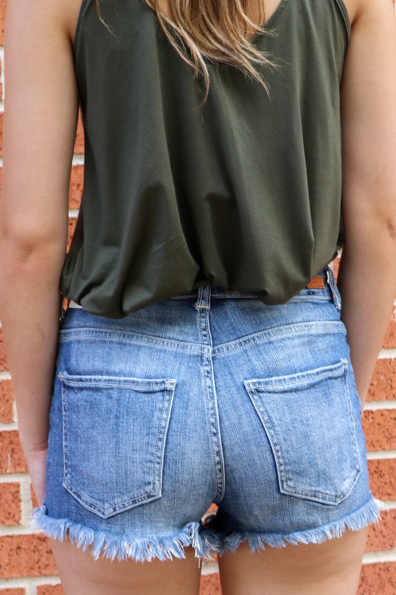 "The High Life" Denim Shorts