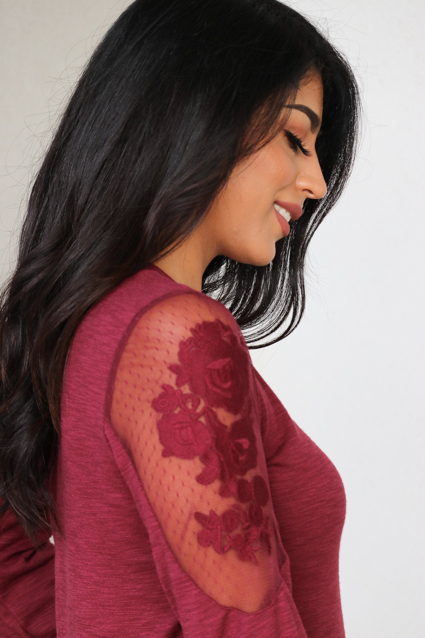 "For Every Rose" Knit Top