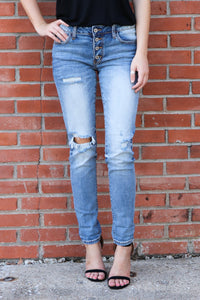 "Girl On Mission" Skinny Jeans