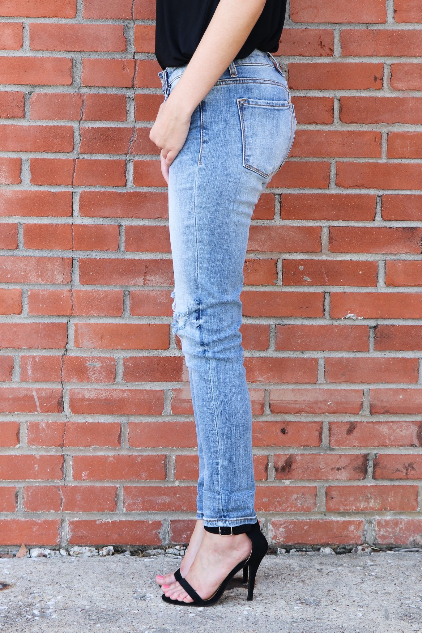 "Girl On Mission" Skinny Jeans