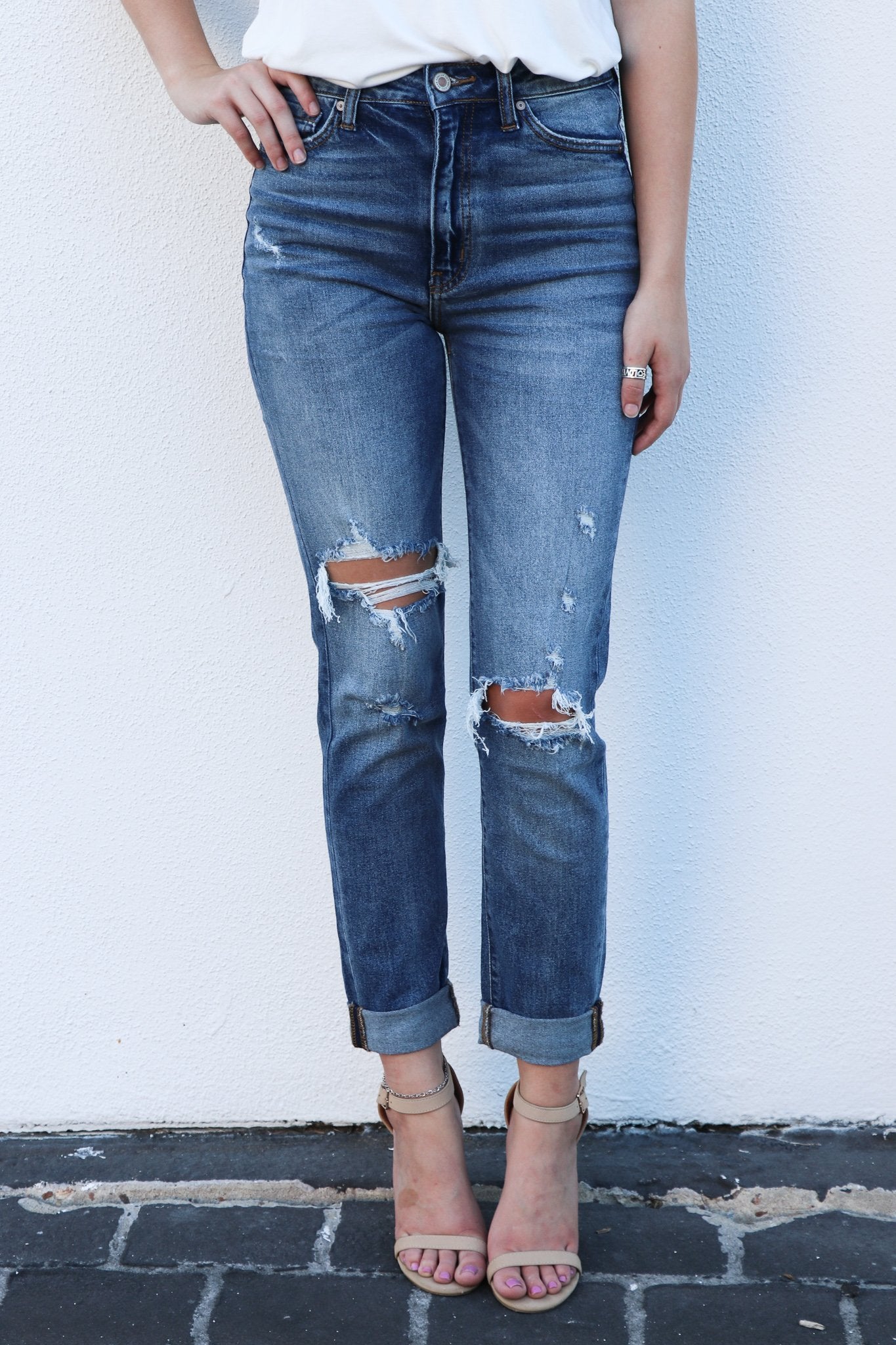 "Let's Get Going" Skinny Jeans
