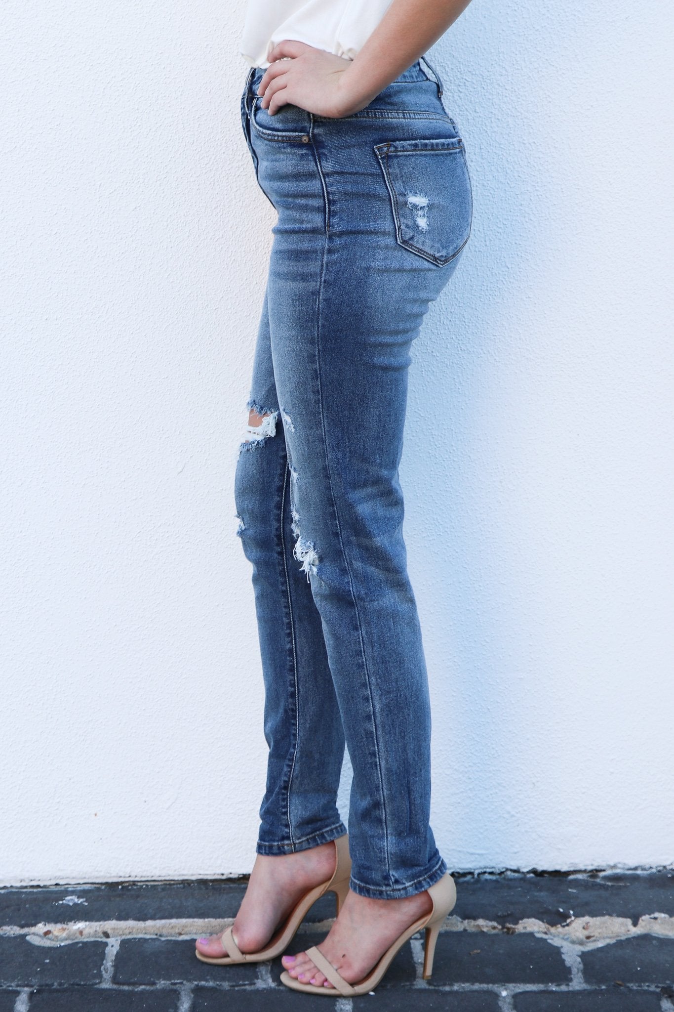 "Let's Get Going" Skinny Jeans