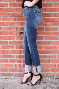 "The Deep Blues" Straight Jeans