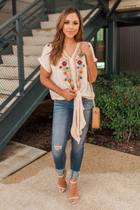 "For Kindred Spirits" Floral Top