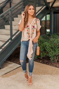 "For Kindred Spirits" Floral Top