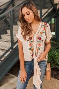"For Kindred Spirits" Floral Top