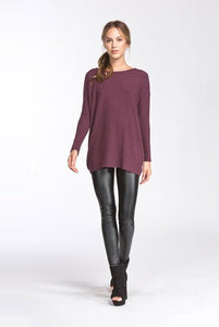 "Not So Cold" Knit Sweater (Burgundy)